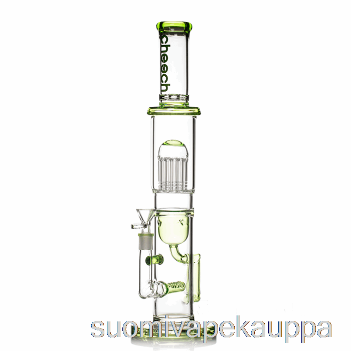 Vape Kauppa Cheech Lasi Puun Kierrätys Iso Rig Bong Green